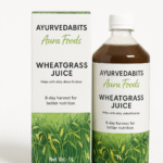 ayurvedabits wheat grass juice | natural detox & immunity booster | ayurvedic superfood for digestion, energy & wellness