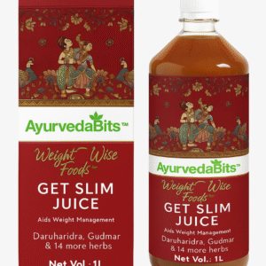 ayurvedabits get slim juice | natural weight management & detox drink | ayurvedic formula for metabolism & fat burn