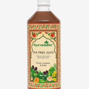 ayurvedabits dia free juice | ayurvedic blood sugar & diabetes support | natural herbal blend for glucose control & energy